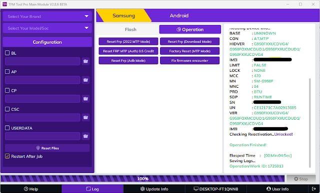 Tfm Tool Rent [6 hours]  V1